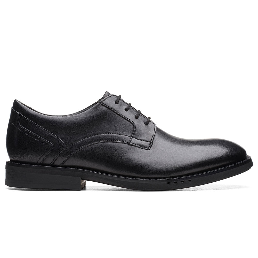 Clarks Unhugh Lace Oxford Mens Shoes 8322 Black