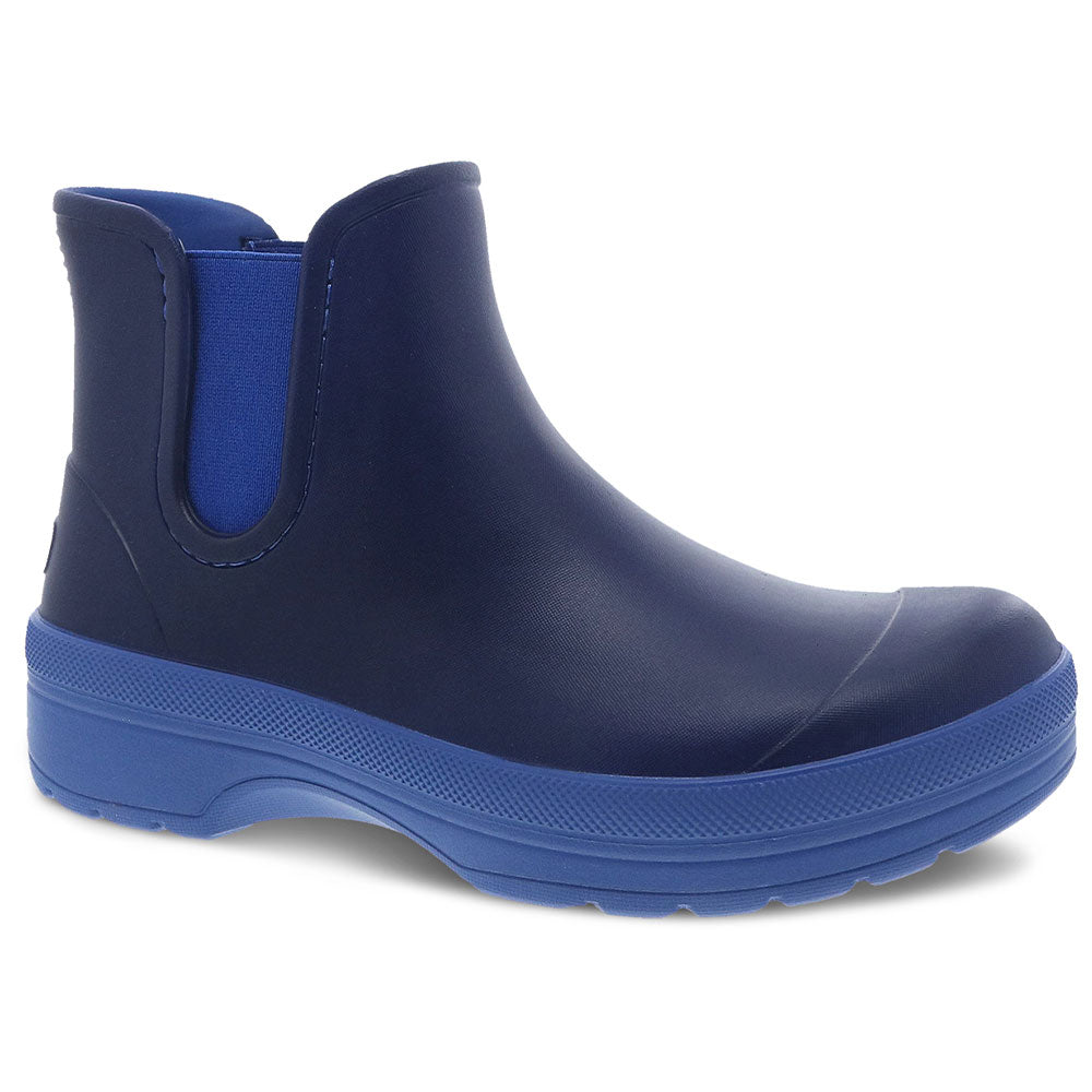 Dansko Karmel Rain Booties Womens Shoes BLUE