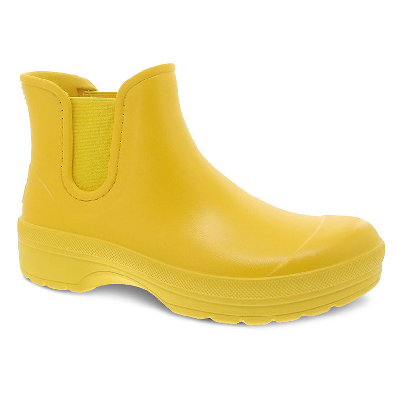 Dansko Karmel Rain Bootie Womens Shoes Yellow