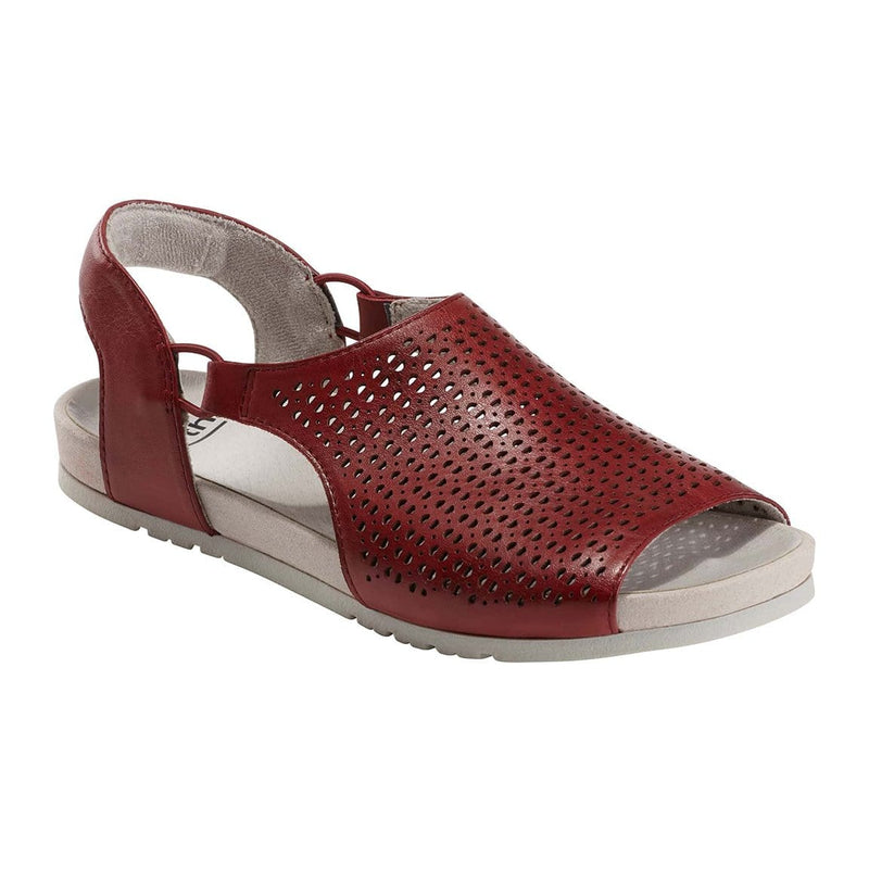 Earth Laveen Slip On Sandal Womens Shoes 605 Regal Red