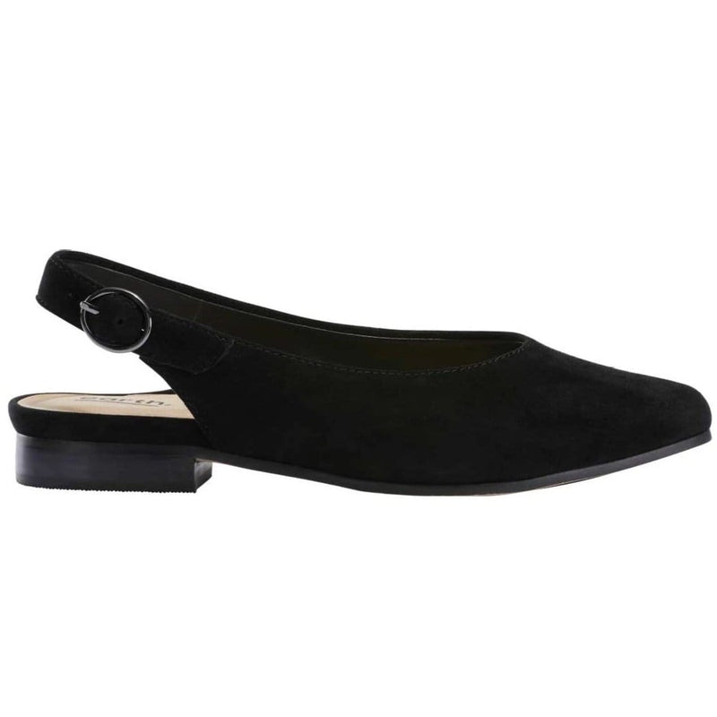 Earth Ursula Slingback Closed Toe Shoe Womens Shoes Black