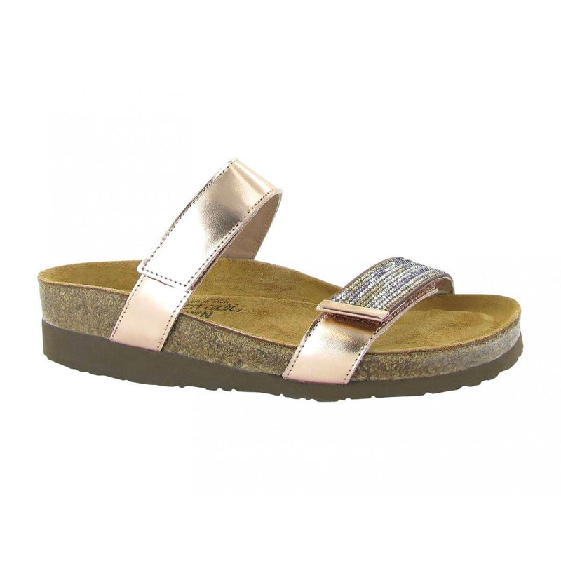 Naot Indiana Strapped Sandal (7223) Womens Shoes SIH Gold Purple Multi