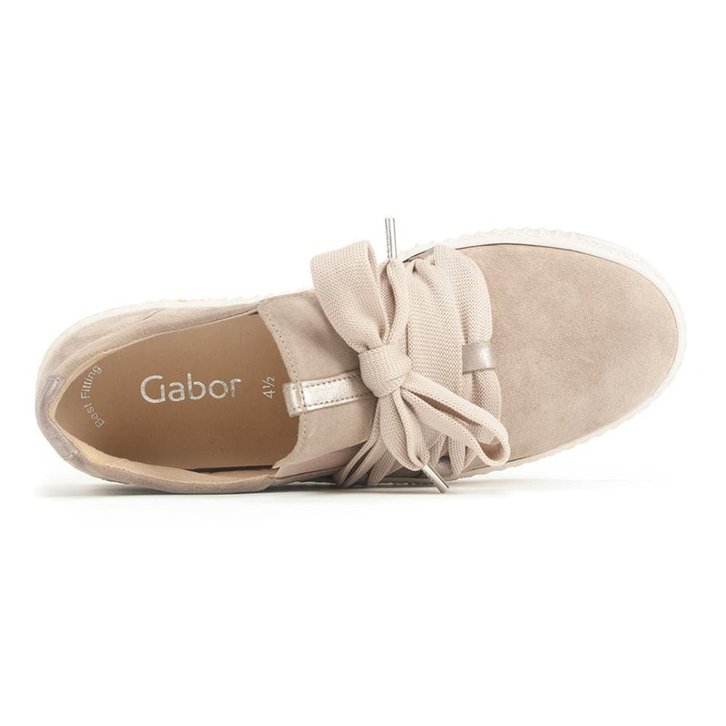inch konto titel Gabor Waltz Womens Platform Leather Lace Up Sneaker | Simons Shoes