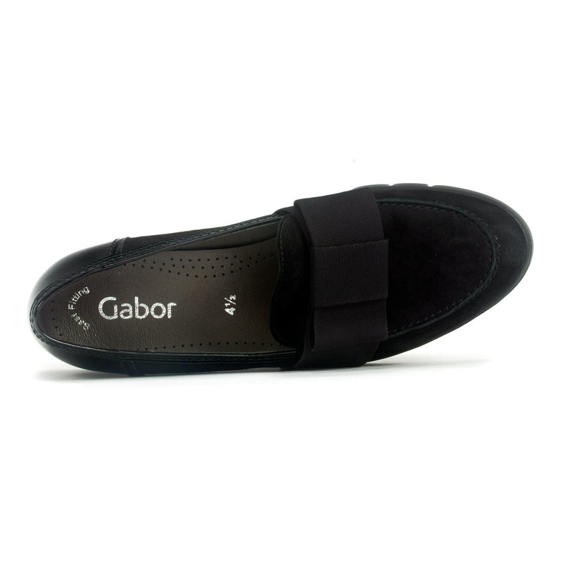 Gabor Suede Slip On (54181) Womens Shoes 