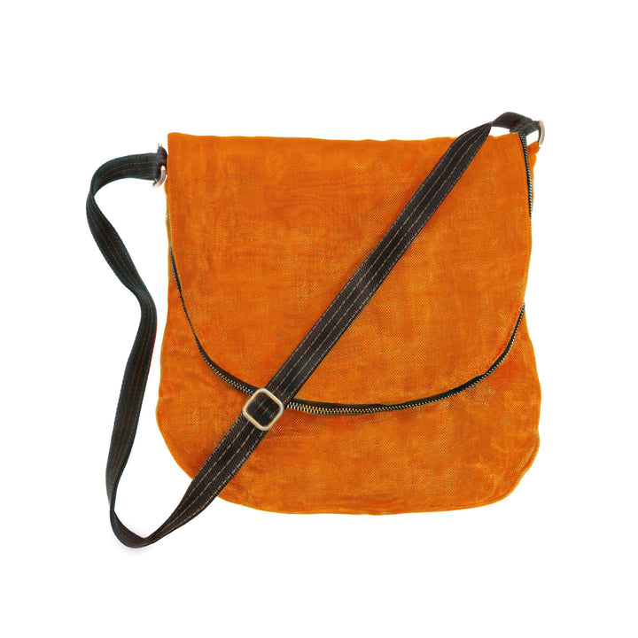 Smateria Courier Messenger Bag Handbags Persimmon