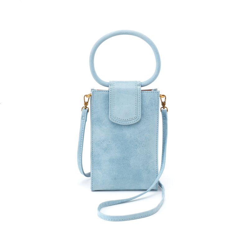 Hobo Sheila Phone Bag Handbags blue topaz