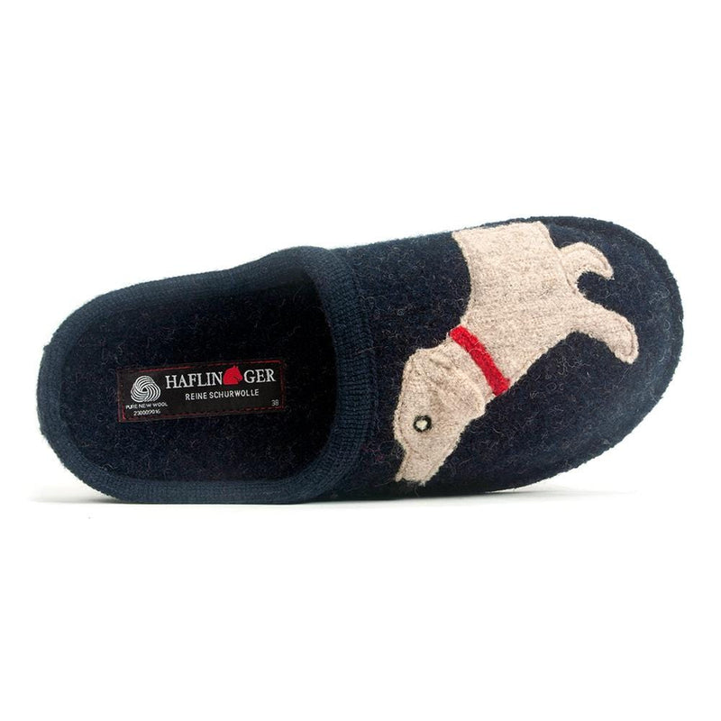 Haflinger Doggy Slippers Womens Shoes 