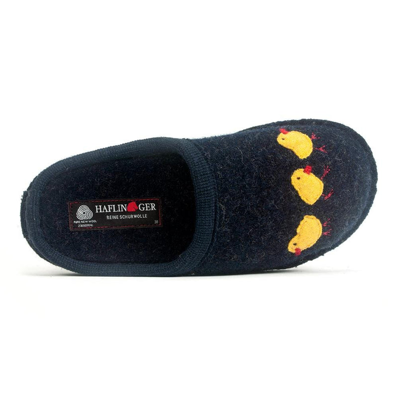 Haflinger Gallina Chick and Hen Slipper Womens Shoes 
