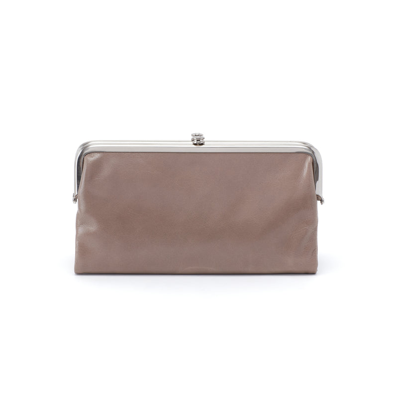 Hobo Lauren Clutch Wallet (VI-3385) Handbags Ash Grey