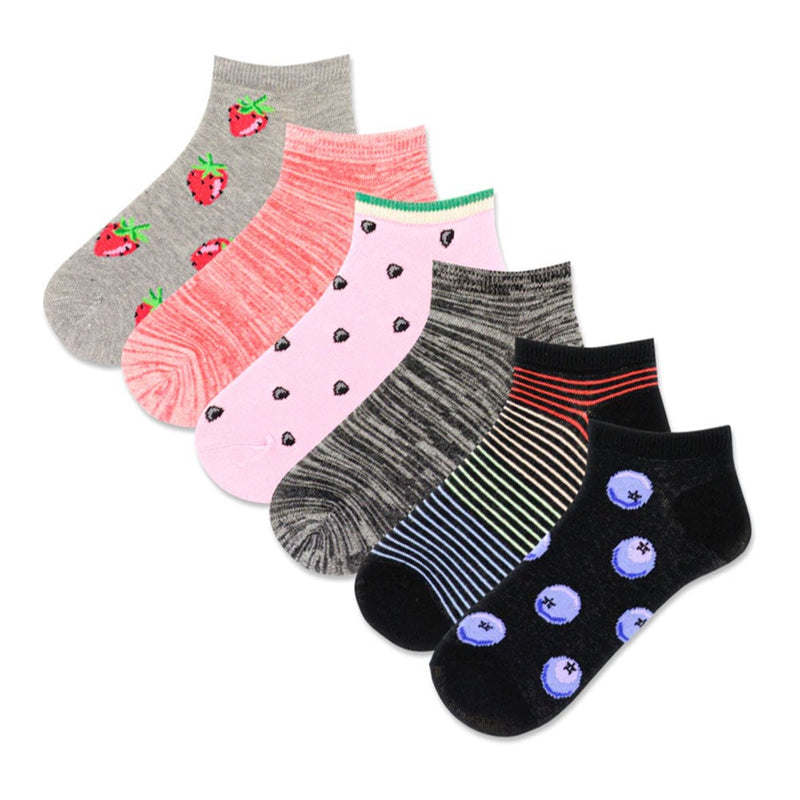 Hot Sox Fruit Low Cut Socks Womens Hosiery Multi