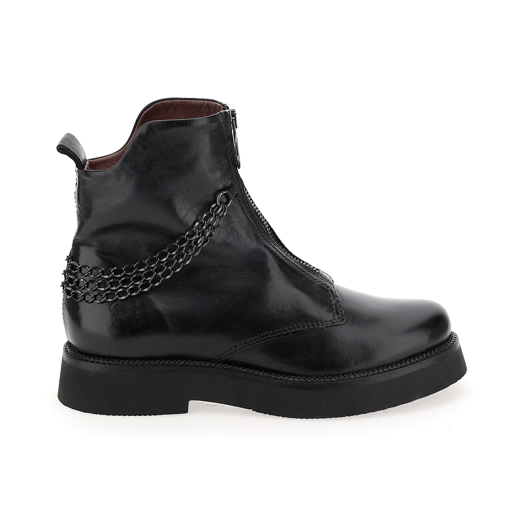 MJUS Triple Ankle Boot (565240) Womens Shoes Black