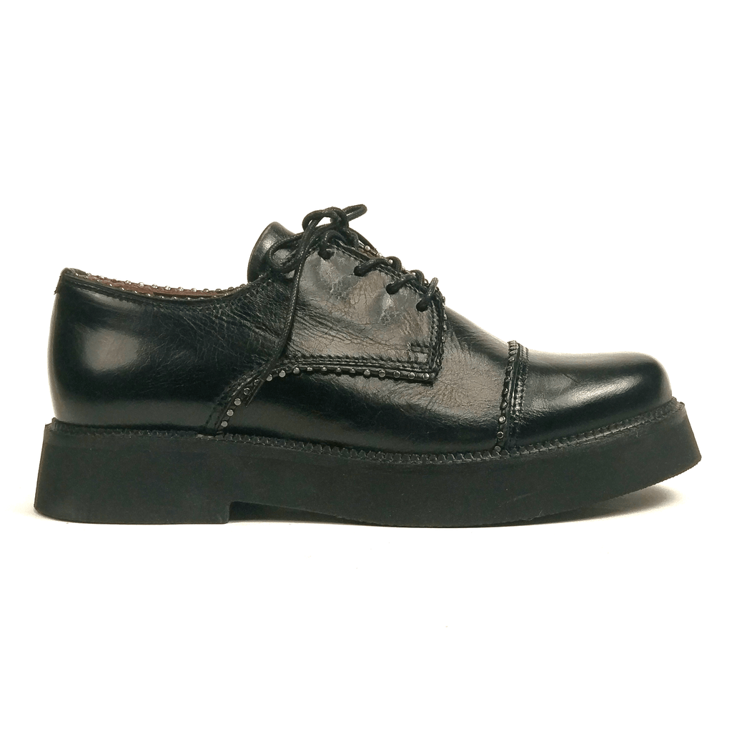 MJUS Taney Platform Oxford Womens Shoes Black