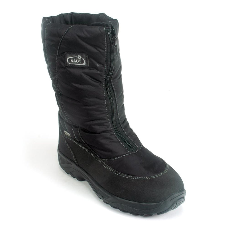 Naot Alaska Waterproof Mid-Calf Snow Boot Womens Shoes A01 Black