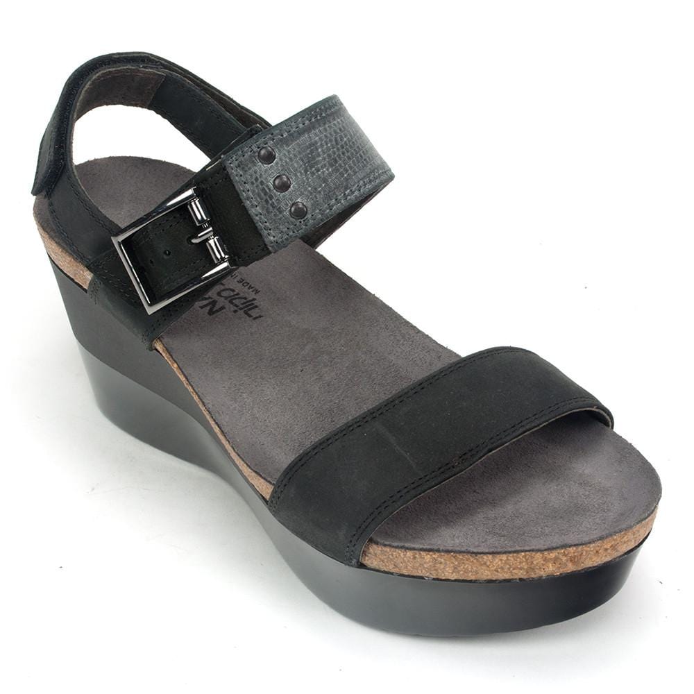 Naot Alpha Wedge Sandal Womens Shoes 