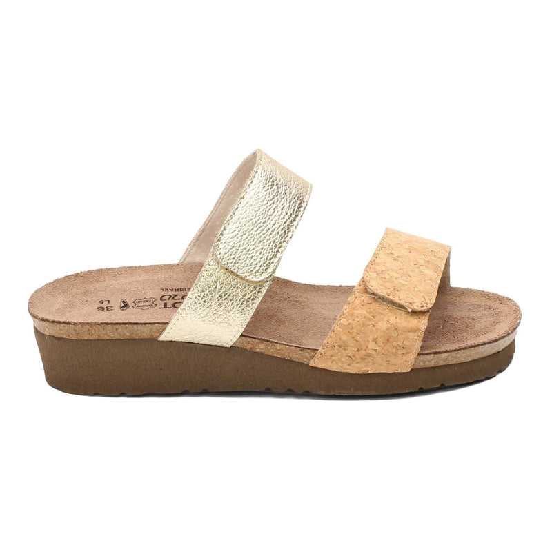 Naot Althea Womens Adjustable Leather Slide Sandal | Simons Shoes