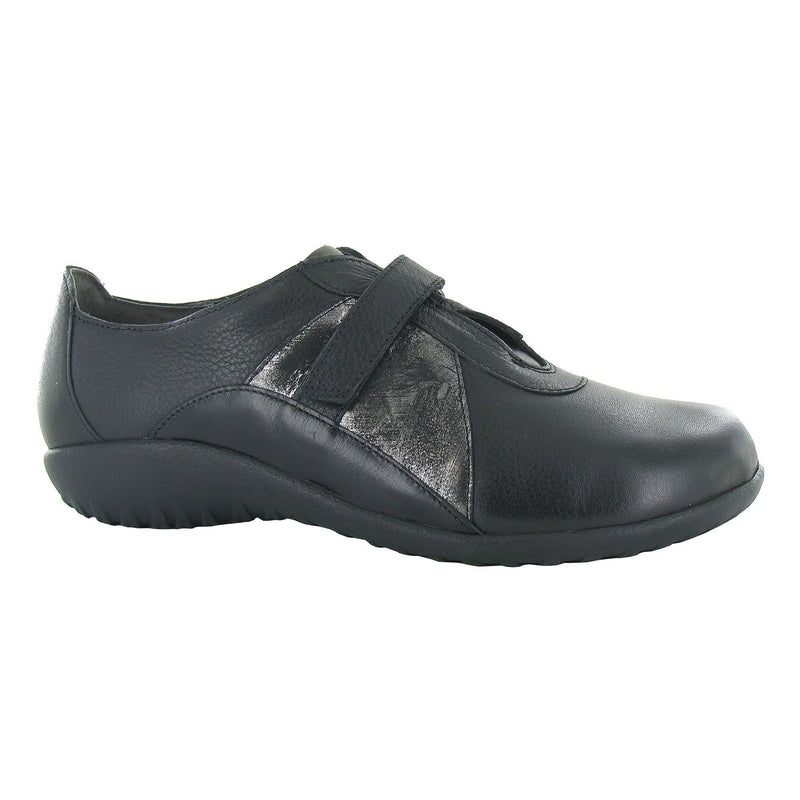 Naot Amiria Slip On Shoe (11187) Womens Shoes Soft Black/Metallic