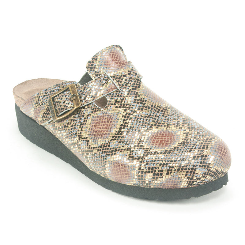 Naot Autumn Clog Shoe (4466) Womens Shoes Golden Python