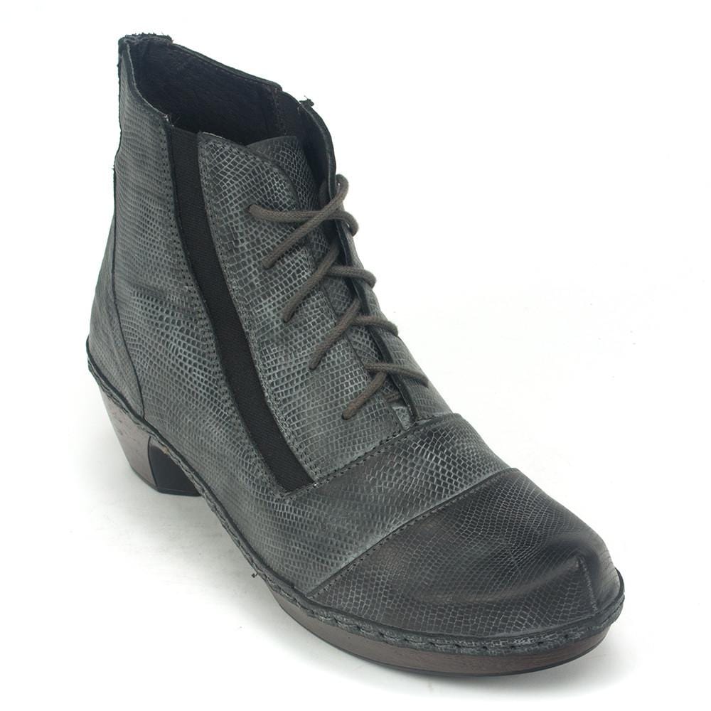 Reptile Grey Leather