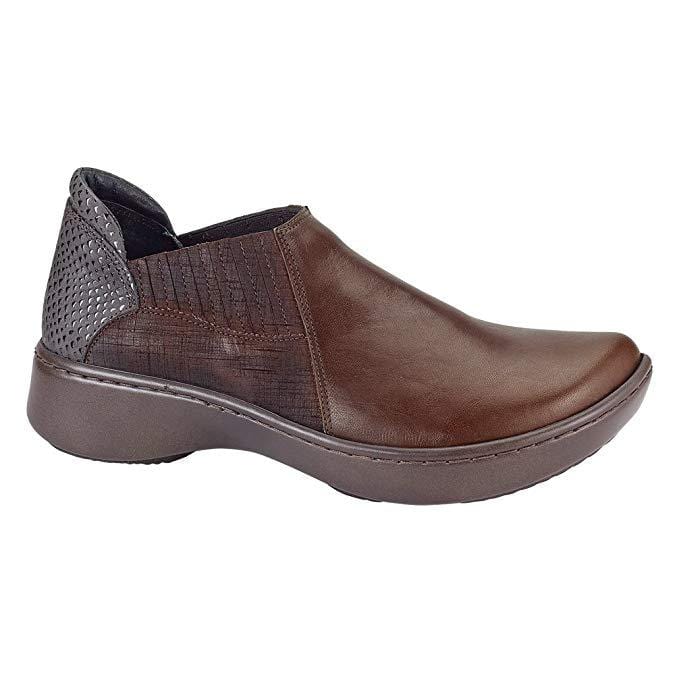 Naot Bay Slip On Shoe Womens Shoes S9R Toffee Br/Mine Br/Br Croc