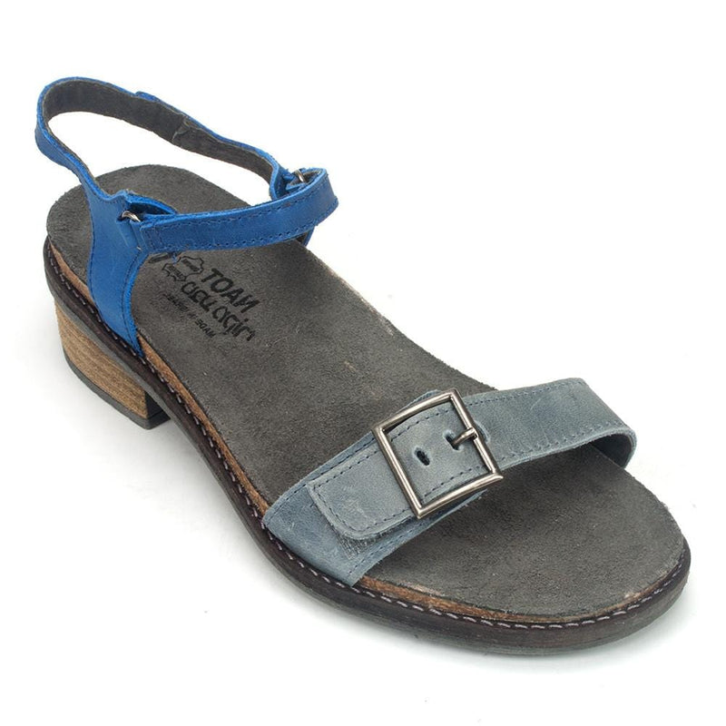 Naot Boho Sandal (17602) Womens Shoes Vintage Slate/Oily Blue Nubuck