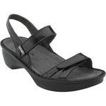 Naot Brussels Sandal Womens Shoes Black Luster