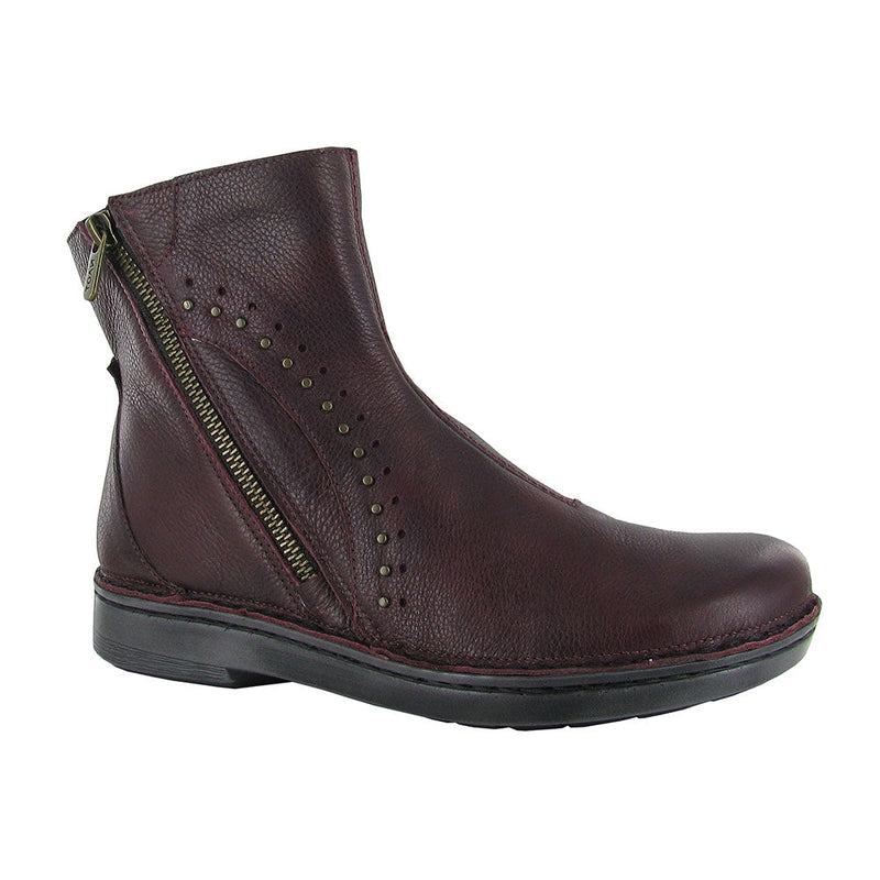Naot Cetona Bootie (63406) Womens Shoes Soft Bordeaux Leather