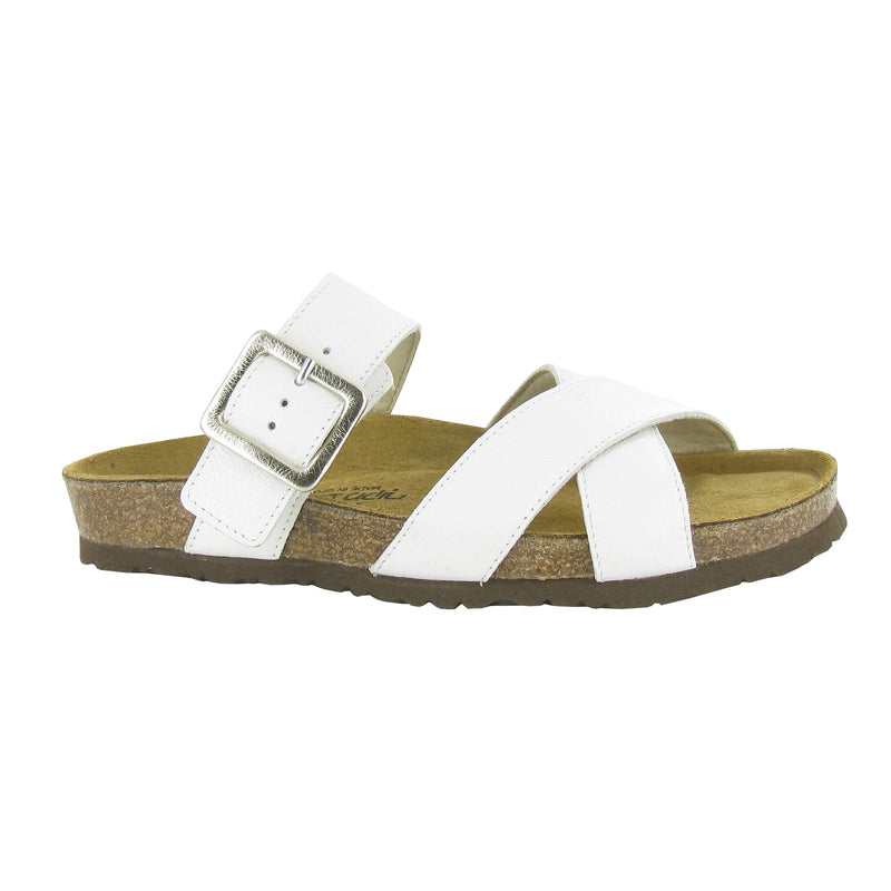 Naot Chicago Slide Sandal (8251) Womens Shoes Soft White
