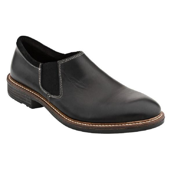 Naot Director Men's Shoe (80023) Mens Shoes Black Velvet Nubuck/Black Raven Leather