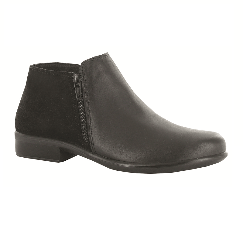 Naot Helm Bootie (26030) Womens Shoes N74 Black/Suede