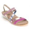 Naot Hero Wedge Sandal (5047) Womens Shoes RCW Pink Plum Multi