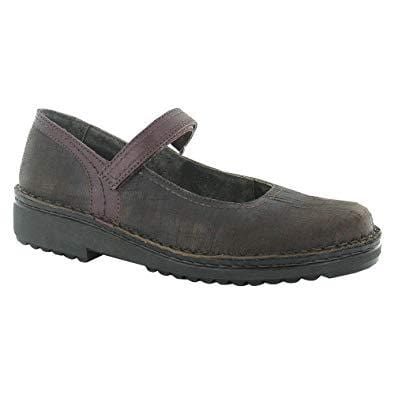 Naot Hilda Mary Jane Womens Shoes Mine Brown Lthr/Shiraz Lthr