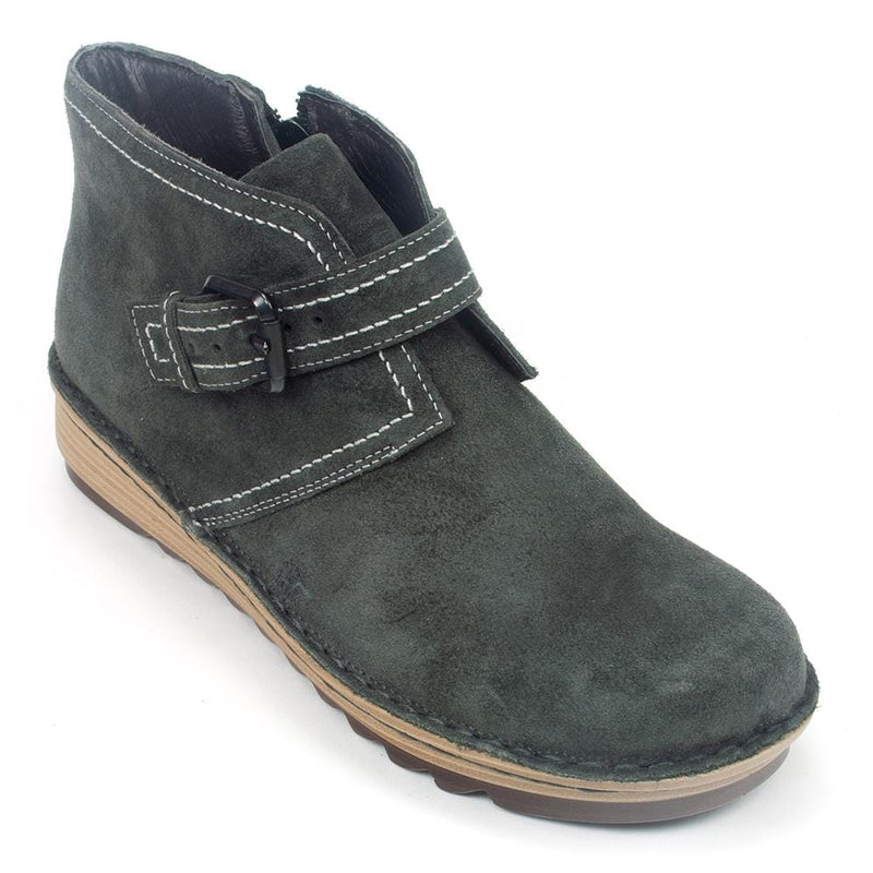 Naot Luisia Bootie (17104) Womens Shoes BA5 Oily Midnight Suede