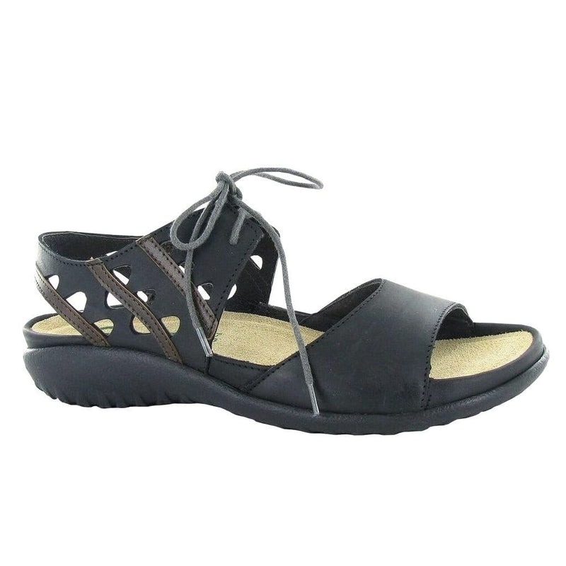 Naot Mangere Cutout Sandal Womens Shoes NJI Oily Coal
