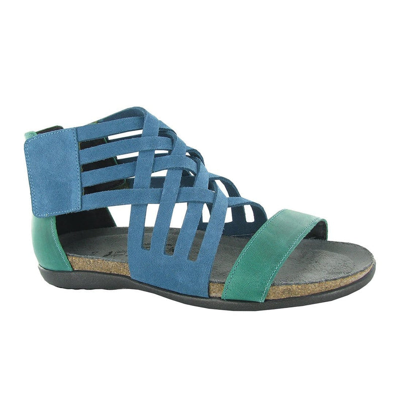 Naot Marita Gladiator Sandal (7419) Womens Shoes PAL Pacific Blue
