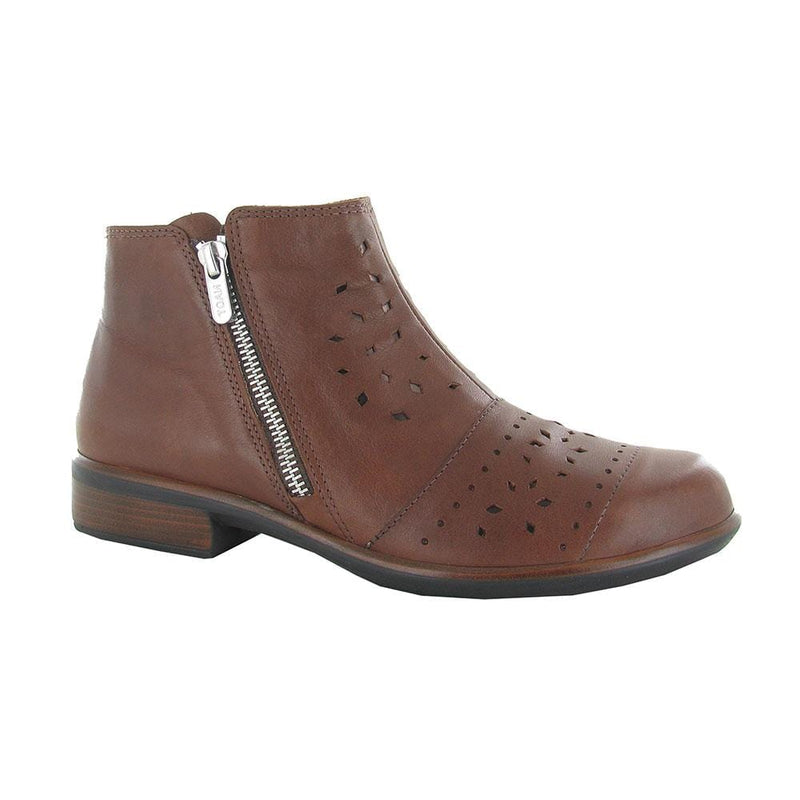 Naot Matagi Ankle Bootie (26074) Womens Shoes Soft Chestnut Lthr/Glass Brown