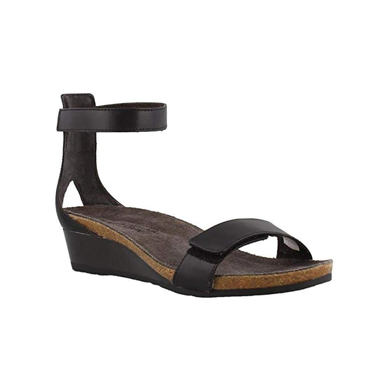 Naot Mermaid Ankle Strap Sandal (5044) Womens Shoes Black