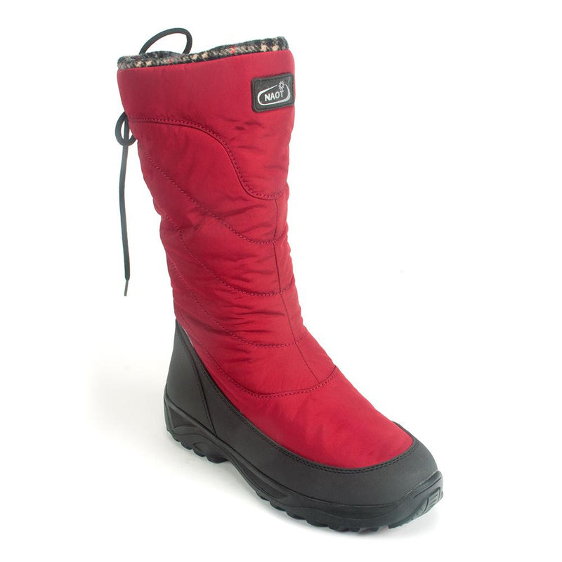 Naot Montana Waterproof Snowbird Winter Boot (98013) Womens Shoes Red