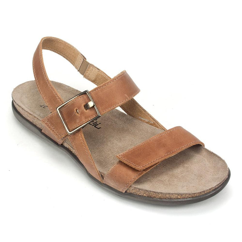 Naot Norah Sandal (7408) Womens Shoes Latte Brown Leather