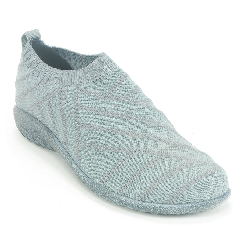 Naot Okahu Slip On Sneaker (11193) Womens Shoes 65B Slate Gray Knit