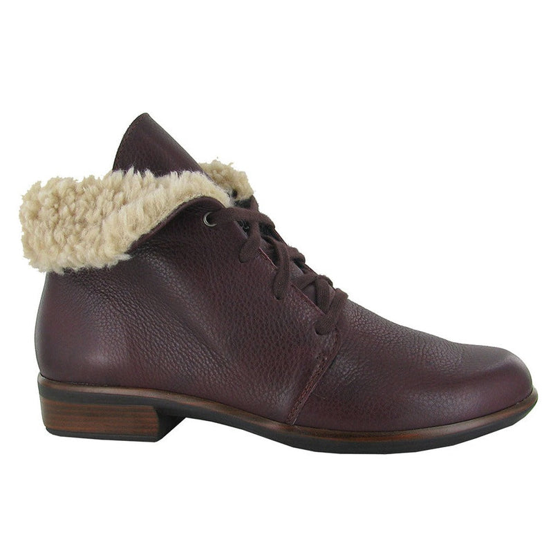 Naot Pali Winter Bootie (26013) Womens Shoes Soft Bordeaux Leather