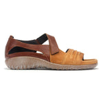 Naot Papaki (11125) Womens Shoes Oily Dune Nubuck/Maple Brown Leather