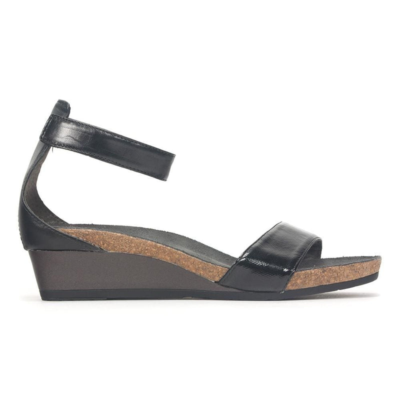 Naot Pixie Women Leather Adjustable Strap Wedge Sandal | Simons Shoes