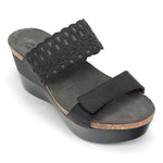 Naot Rise Sandal Womens Shoes NPG Oily Coal/Shadow Gray