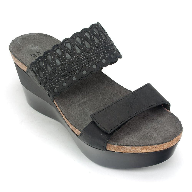 Naot Rise Sandal Womens Shoes NPG Oily Coal/Shadow Gray