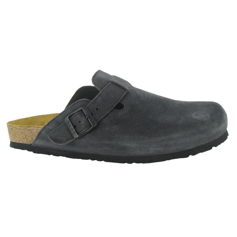 Naot Spring Men's Clog (1010) Womens Shoes Oily Midnight Suede