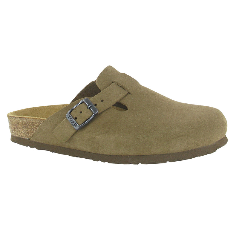 Naot Spring Clog (1000) Womens Shoes Taupe Suede