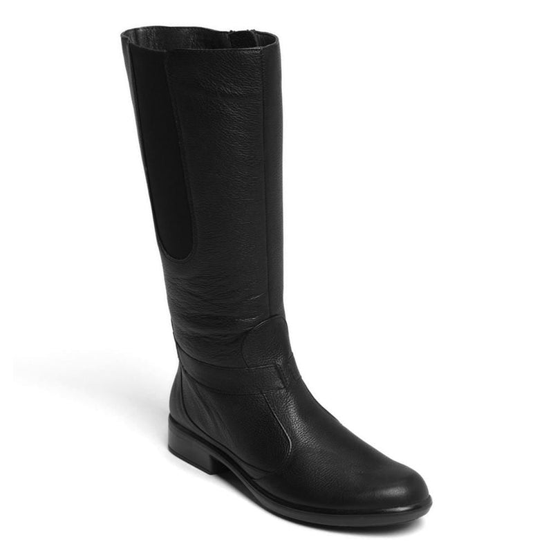 Naot Viento Leather Riding Boot (26016) Womens Shoes B03 Caviar