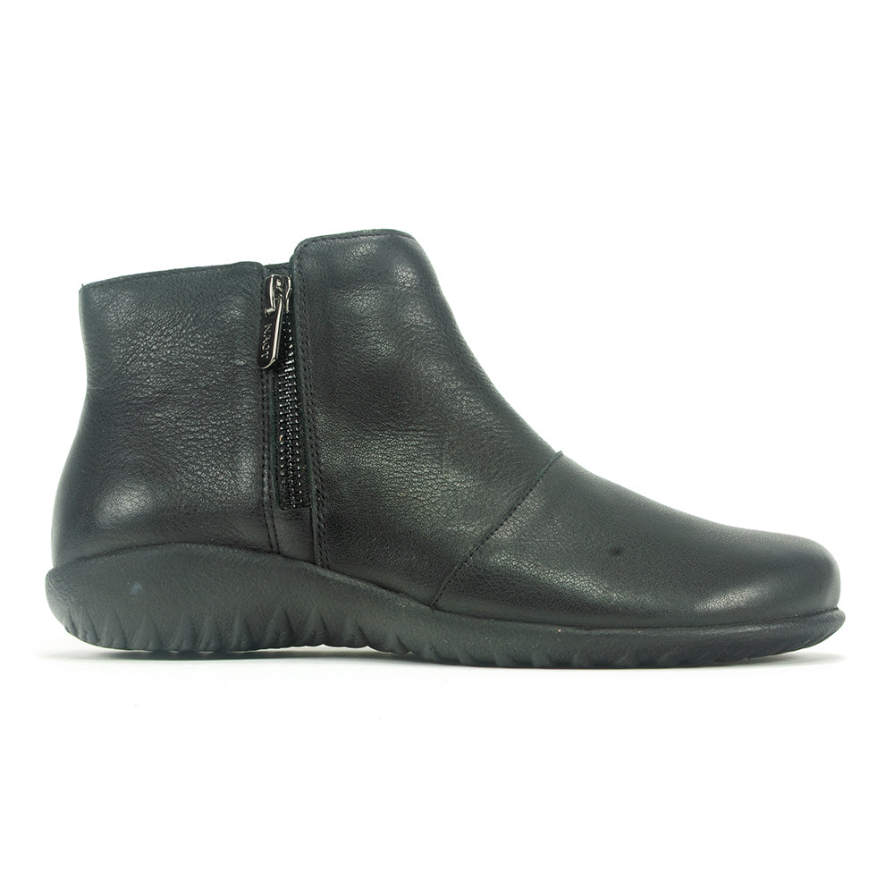 Naot Wanaka Ankle Bootie (11186) Womens Shoes BA6 Soft Black