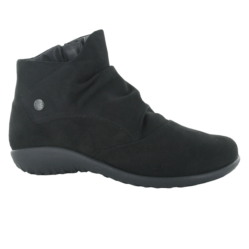 Naot Kahika Scrunch Bootie (11155) Womens Shoes Black