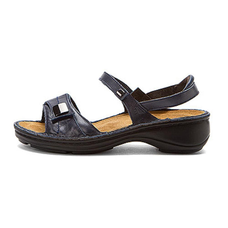 Naot Papaya Women's Leather Adjustable Low-Heel Sandal | Simons Shoes